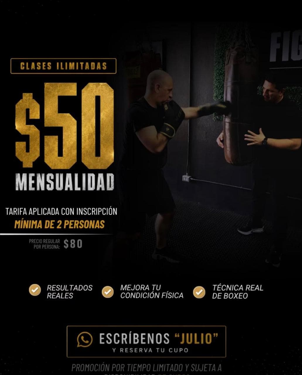 Promoción 50$ Julio