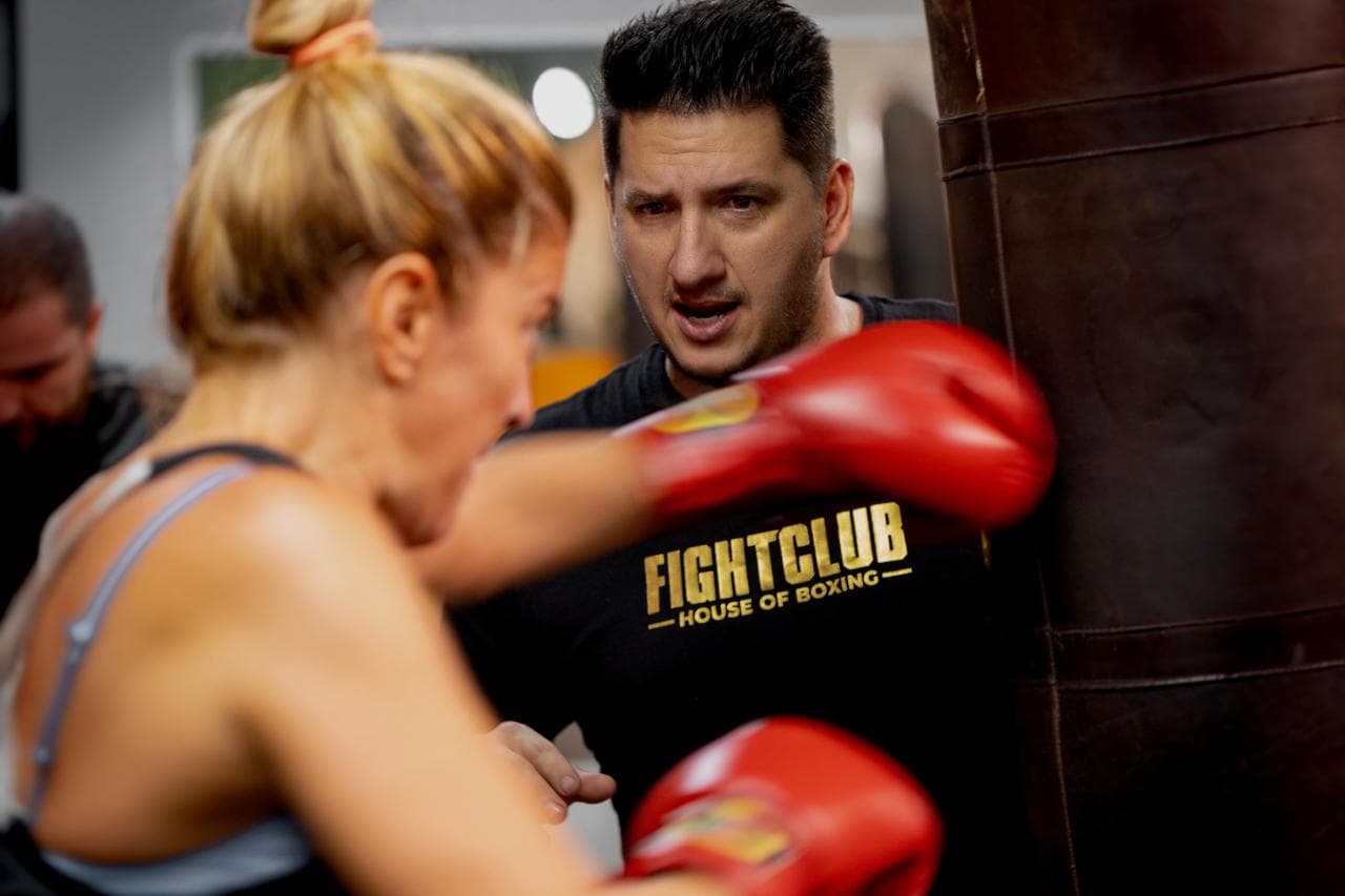 Entrenamiento de boxeo en Fight Club CR
