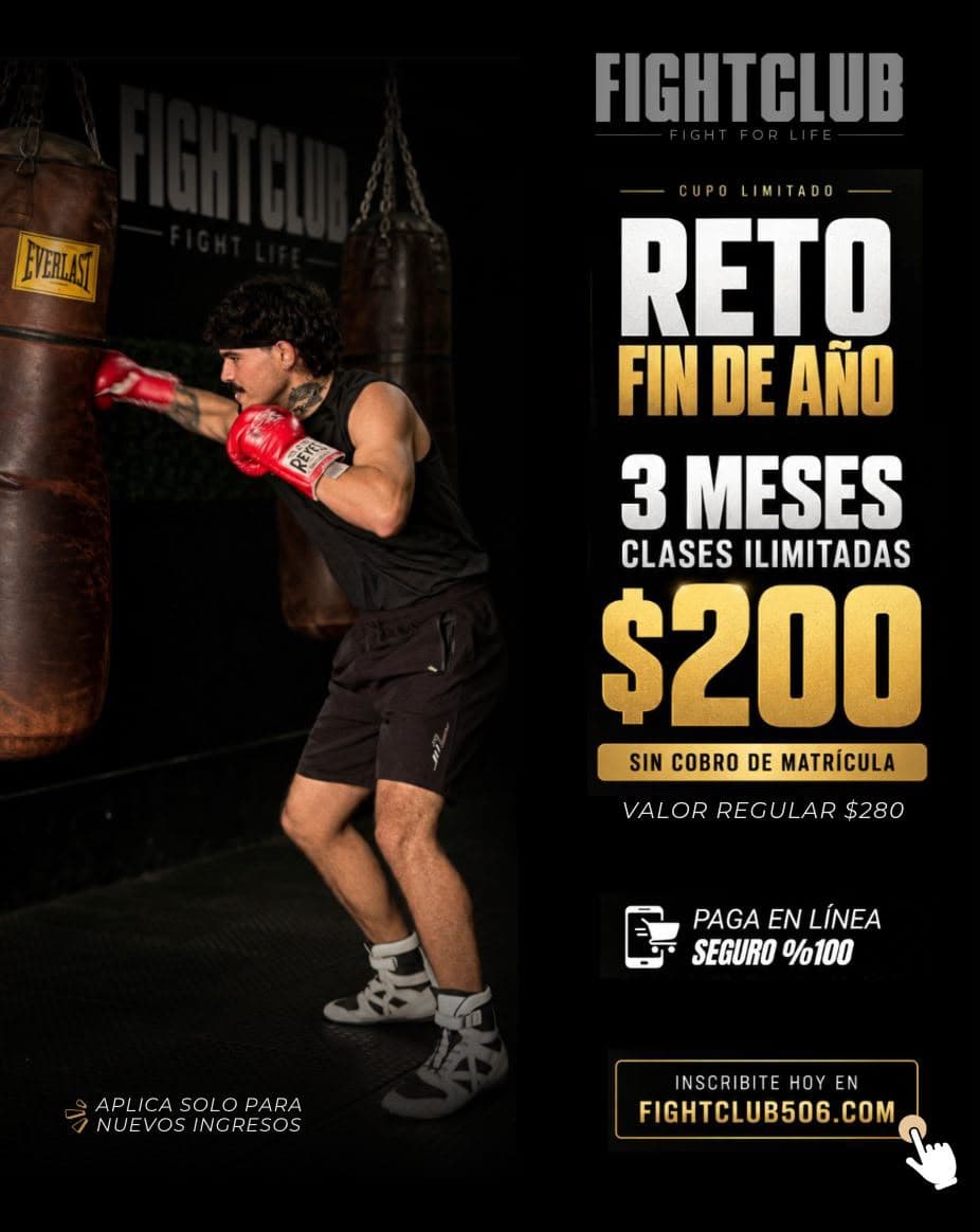 Reto Fin de Año: 3 meses de clases ilimitadas por $200, sin cobro de matrícula, exclusivo para nuevos ingresos